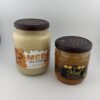 pastovany-med-1kg-a-0-5kg-vysocinamed Dvě sklenice pastovaného medu VysočinaMed.cz – 1 kg a 0,5 kg