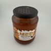Tekutý květový med 1 kg ve sklenici s černým víčkem